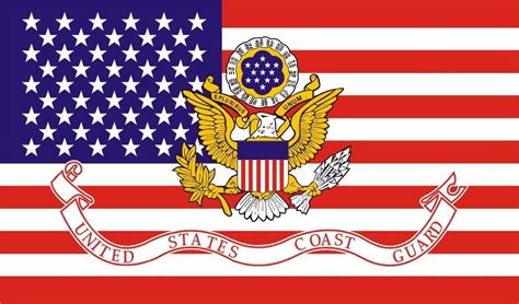 Flag Of The United States Coast Guard Myconfinedspace