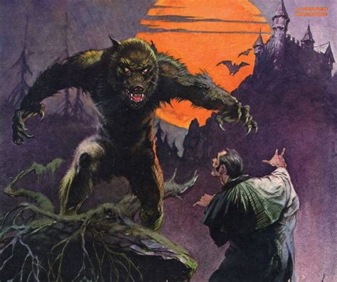 Capns Comics Werewolf By Frank Frazetta