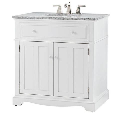 Double sink bathroom vanities offer extra counter space and storage space and work well in larger baths. Home Decorators Collection Fremont 32 in. W x 22 in. D ...