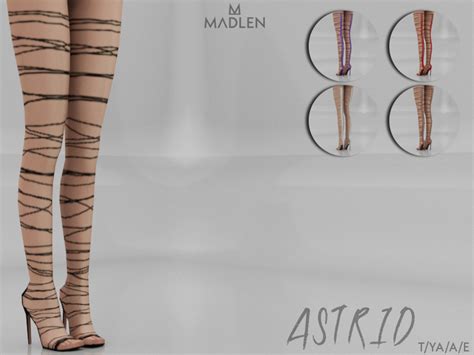 Sims 4 Ccs The Best Madlen Astrid Shoes