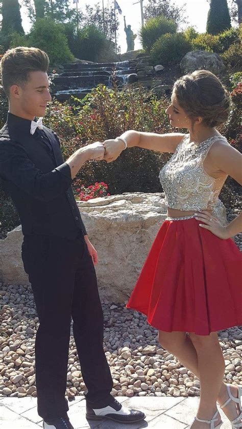 Homecoming Outfits Couple Jovani Fashion Graduation Ceremony On Stylevore