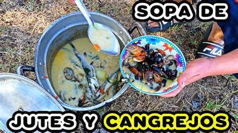La Sopa MÁs ExÓtica De El Salvador Comida Del Campo Sopa De Jutes Cangrejos Y Bagres En