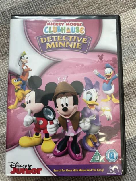 Mickey Mouse Clubhouse Detective Minnie Dvd £300 Picclick Uk