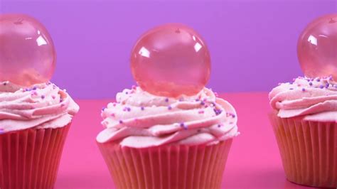 Bubblegum Cupcakes Recipe Youtube