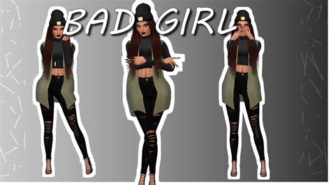 The Sims 4 Create A Sim Bad Girl Youtube