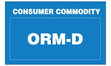 You can learn how to identify, classify, package, mark, label and complete documentation for your dangerous goods at a fedex express dangerous goods seminar. Orm D Label Printable - printable label templates