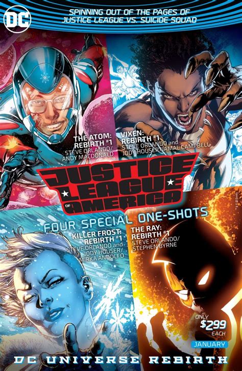 Dc Comics Rebirth Spoilers Justice League Of America The Ray Rebirth