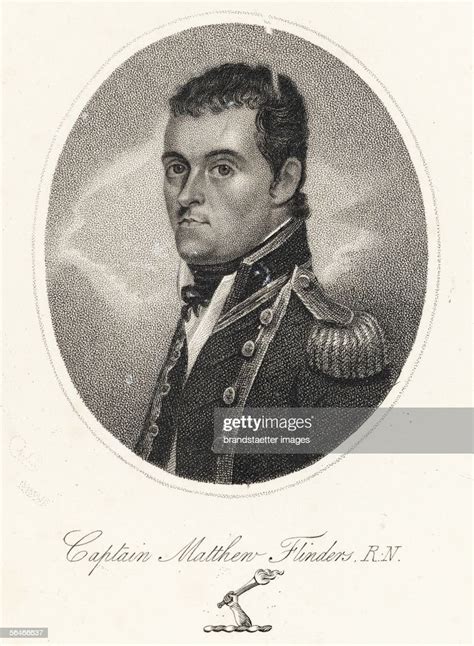 Captain Matthew Flinders Engraving Captain Matthew Flinders