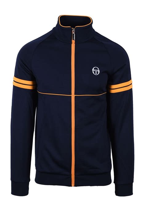 Sergio Tacchini Orion Track Top Maritime Blueartisans Gold Clothing