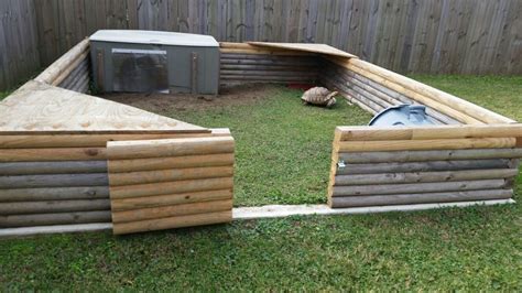 25 Building Outdoor Habitats For Turtles Meowlogy Tortoise Habitat