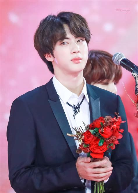 Jin Won A Trophy For Being Worldwide Handsome So Now It S Official