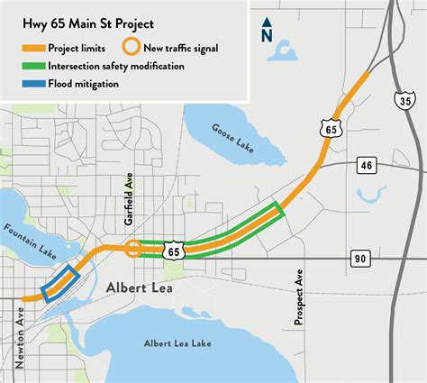 Hwy 65 Albert Lea Main Street Project Mndot