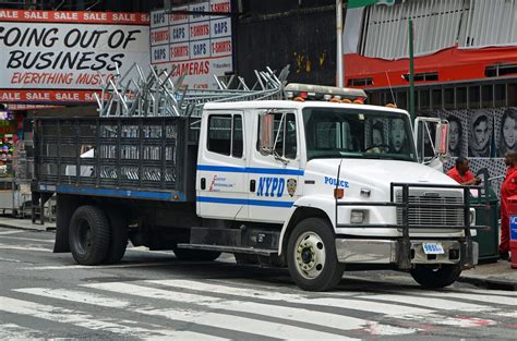 Nypd Barrier Truck A Photo On Flickriver