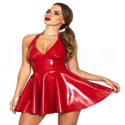2018 Women Pvc Bandage Dress Ladies Latex Leather Dress Sexy Party Bodycon Womens Wet Look