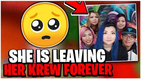 Itsfunneh Is Leaving Her Krew Forever Emotional Youtube