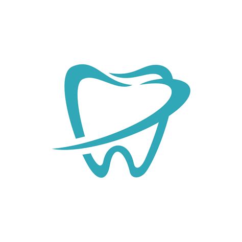 Tooth Shape Dental Logo Template Illustration Design. Vector EPS 10