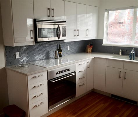 Modern Kitchen Cabinet Decor Ideas Features Microwave Built In Amaza Design