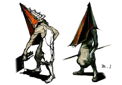 Masahiro Ito Pyramid Head Silent Hill Silent Hill Series Silent Hill 2 Concept Art