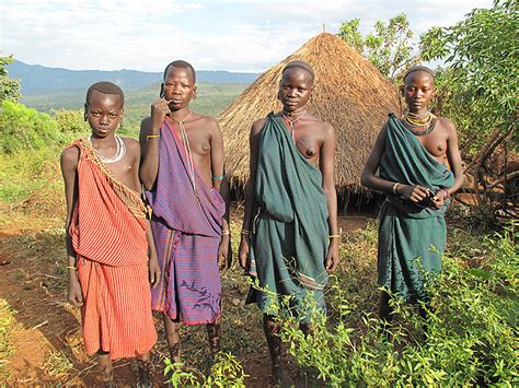The Surma People Of The Omo Valley Also Known As The Suri People
