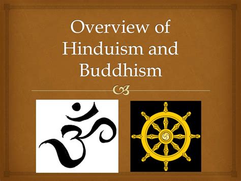 Ppt Overview Of Hinduism And Buddhism Powerpoint Presentation Free