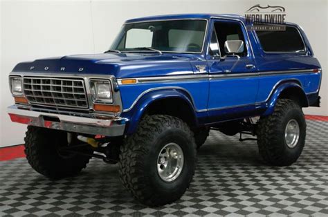 1978 Ford Bronco Big Bad And Very Blue Ford