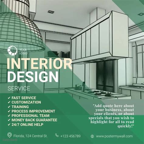 Interior Design Service Video Ad Template Postermywall