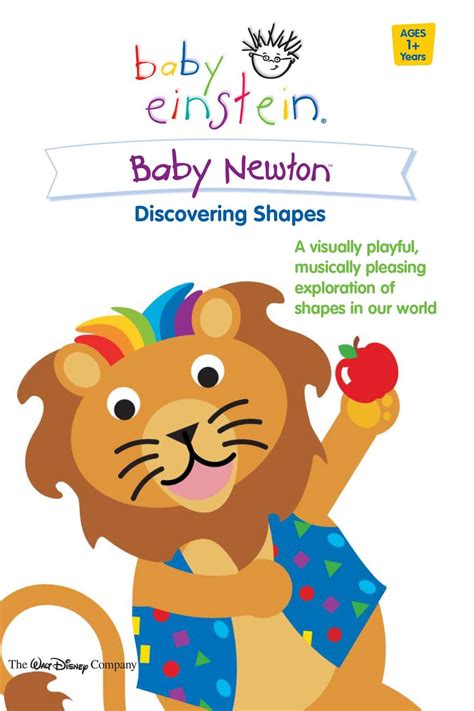 Baby Einstein Baby Newton Discovering Shapes 2002 Plex