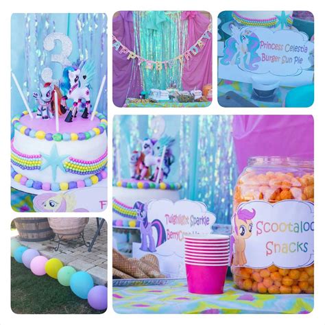 My Little Pony Party Birthday Party Ideas Photo 4 Of 26 Catch My Party