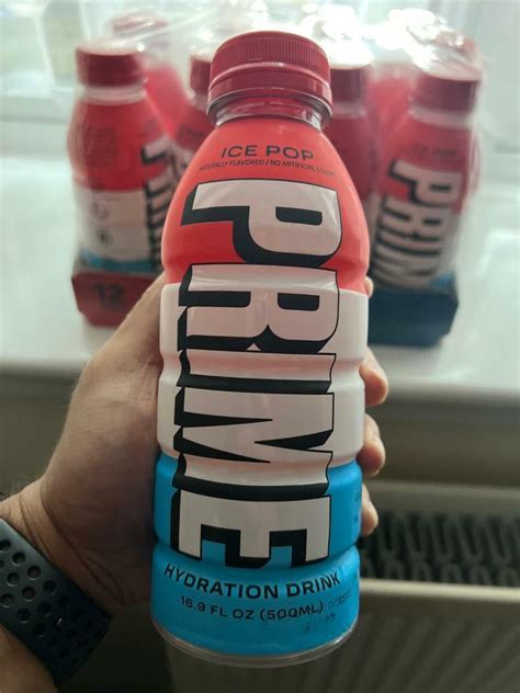 Prime Hydration Drink Brand New Ice Pop Flavour Price For 1 Bottle