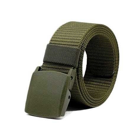 Men Casual Military Tactical Army Adjustable Quick Release Belts Pants