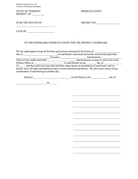 Form 177 Fill Out Sign Online And Download Fillable Pdf Vermont