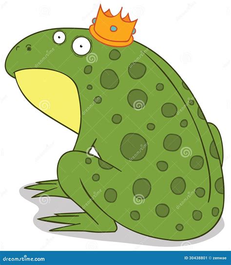 Frog Prince Stock Vector Illustration Of Prince Amphibian 30438801