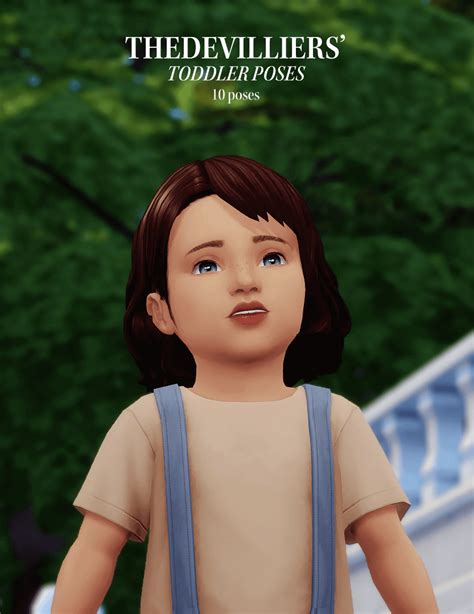 Sims 4 Thedevilliers Toddler Poses The Sims Book
