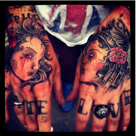 My Hands Done By Lester Tattoos Portrait Tattoo Piercings