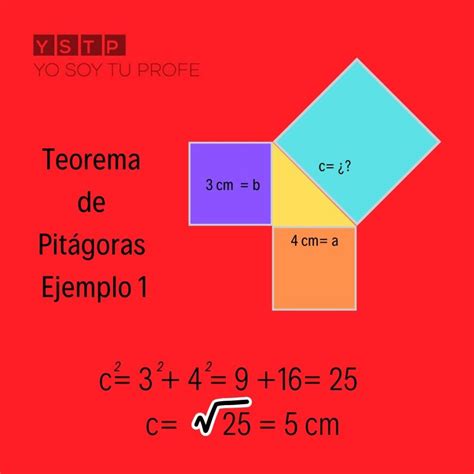 ¿qué Dice El Teorema De Pitágoras Yo Soy Tu Profe