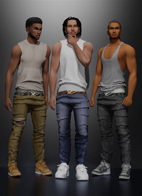 Entdecken Mehr Als 77 Sims 4 Male Jeans Cc Super Heiß Vn