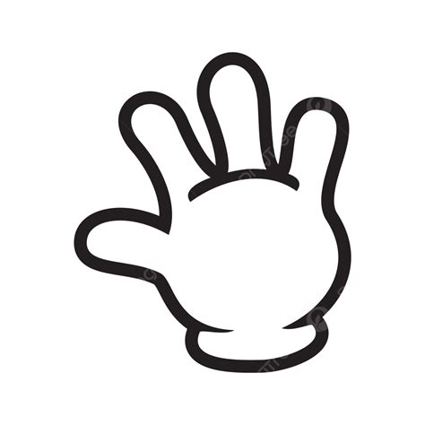 High Five Cartoon Hand High Five Cartoon Hand Png And Vector With