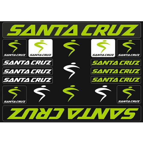 Kompatibilis Santa Cruz matrica készlet vinyl matrica kerékpár kerékpár