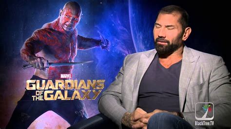 Guardians Of The Galaxy Interview W Dave Bautista Youtube