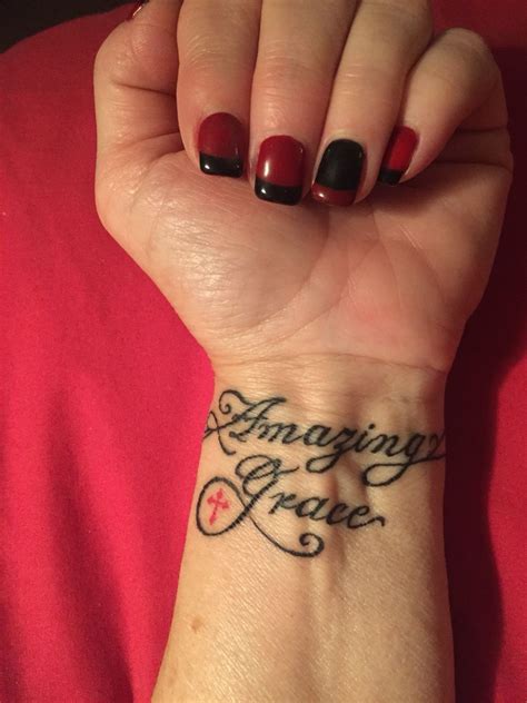 Amazing Grace Tattoos My Ink Done On 52516 By Josh Gerics At The