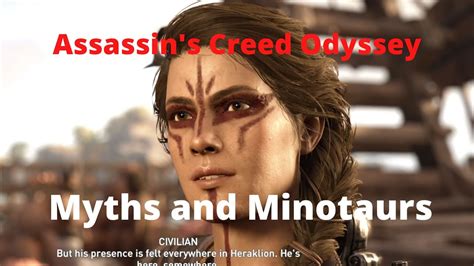 Assassin S Creed Odyssey Minotaur Myths And Minotaurs Messara