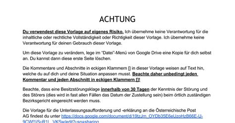 We did not find results for: Vorlage Unterlassungsaufforderung und -erklärung ...