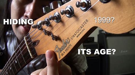 Fender Guitar Identification