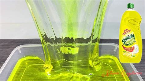 Atau ingin belajar cara membuat slime? Cara Membuat Sunlight Slime Jumbo | Clear Slime | Yellow ...