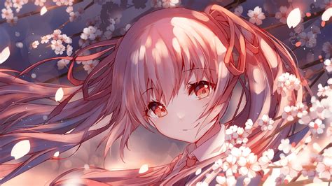 Anime Girl Pink Hair Wallpapers Wallpaper Cave