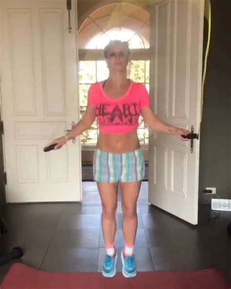 Britney Spears Workout Gotceleb