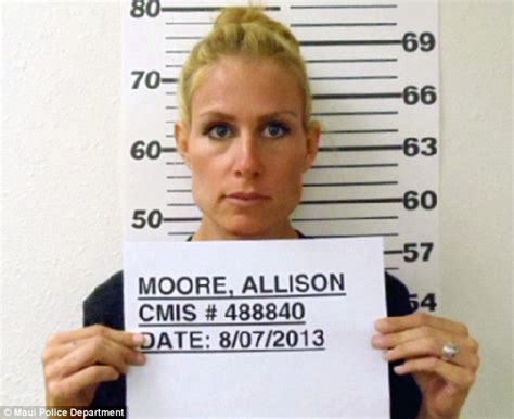 Meet Allison Moore The Cop Who Got Hooked On Meth Daily Mail Online