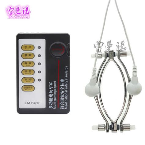 Electro Clit Clamps Pussy Clamp Labia Clip Women Chastity Spreader Sm Sex Toy Ebay
