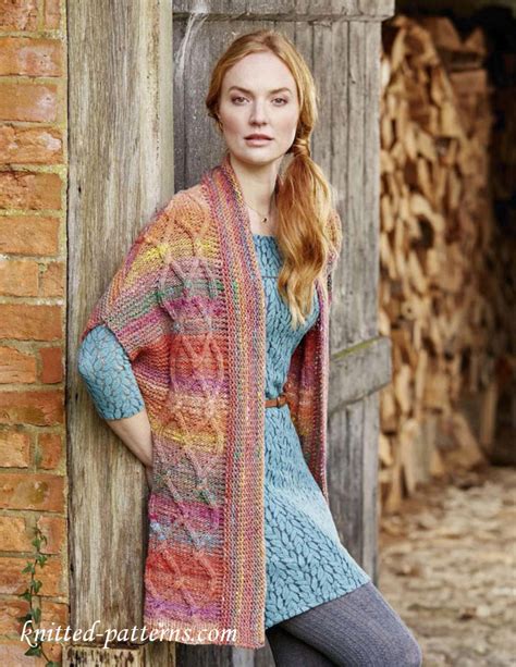 Jw anderson colour block patchwork cardigan / knit pattern. Women's cardigans knitting patterns