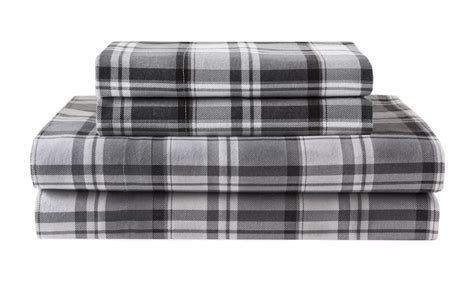 Elite Home Products Winter Nights Cotton Flannel Sheet Set Hutton